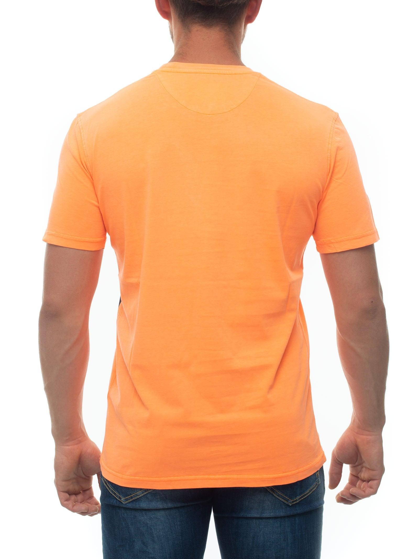 R NECK BIG LOGO T-SHIRT