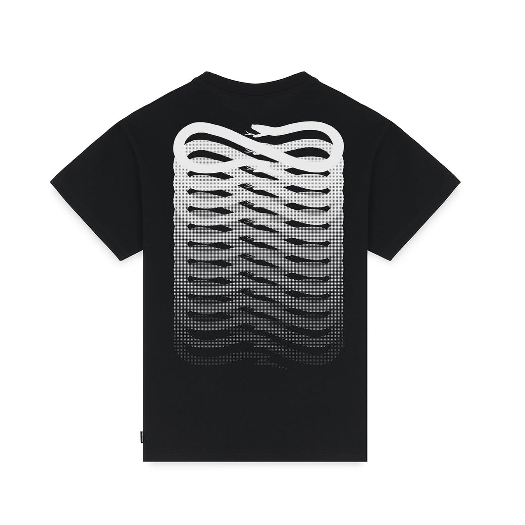T-SHIRT RIBS NERO