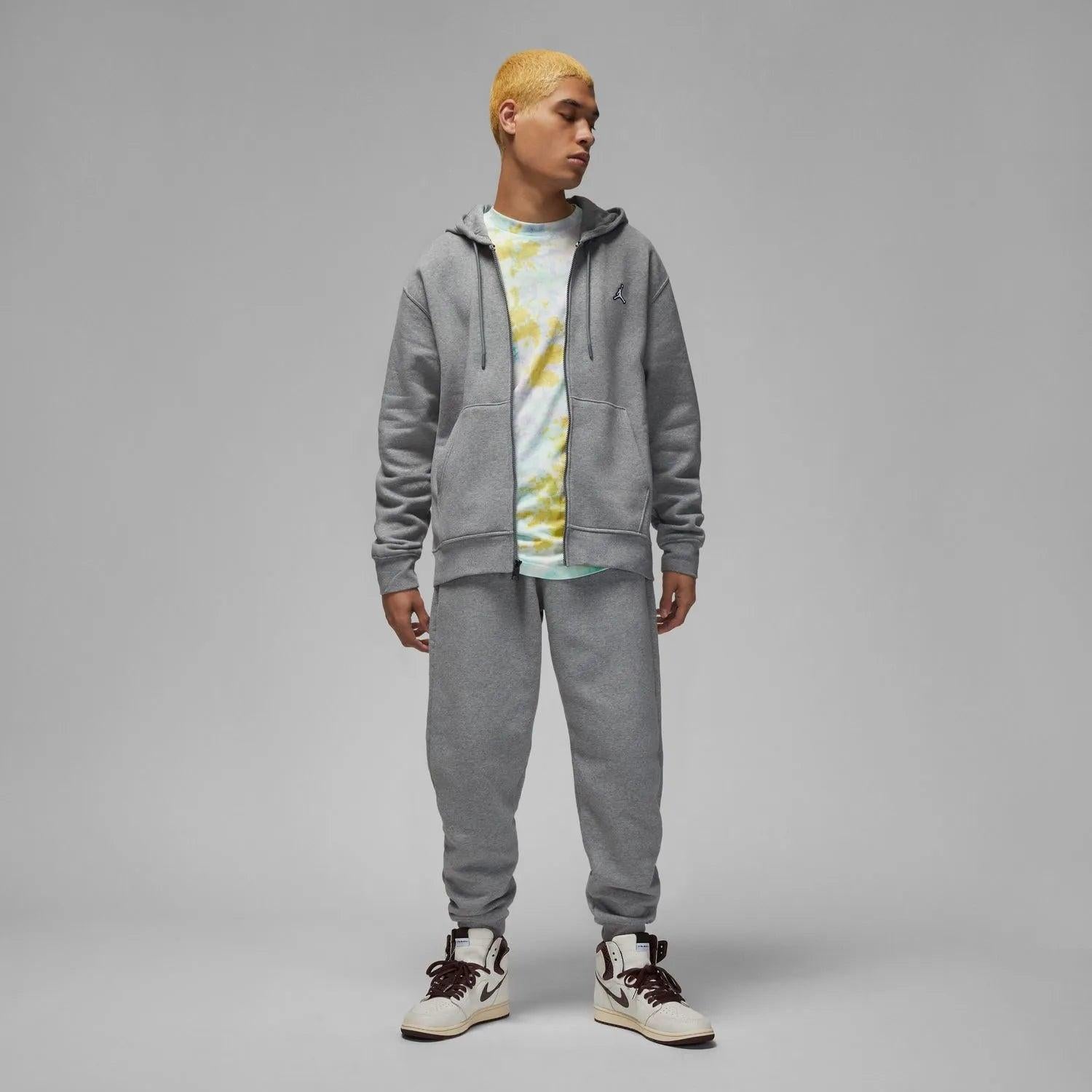 FELPA JORDAN ZIP LUNGA UOMO