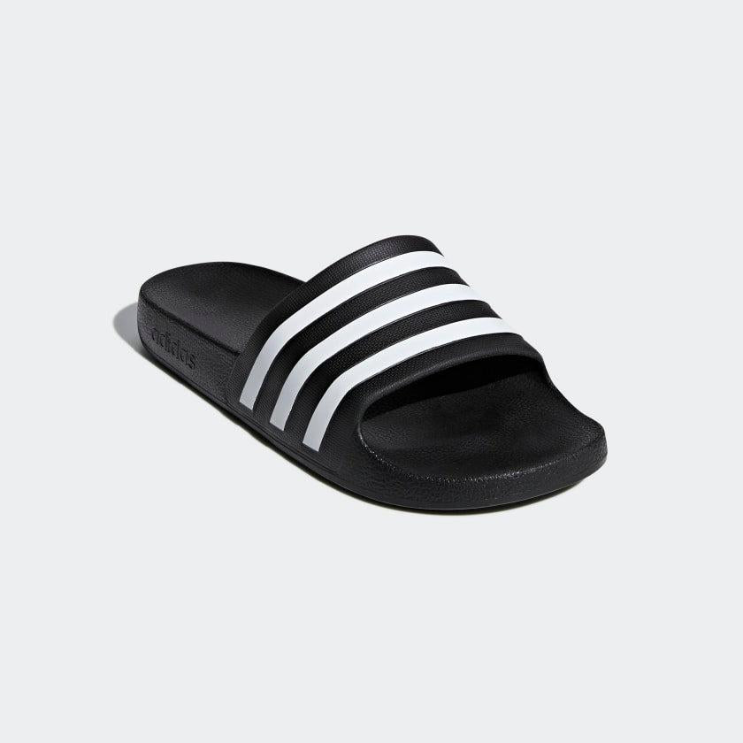 ADILETTE AQUA CBLACK/FTWWHT/CBLACK