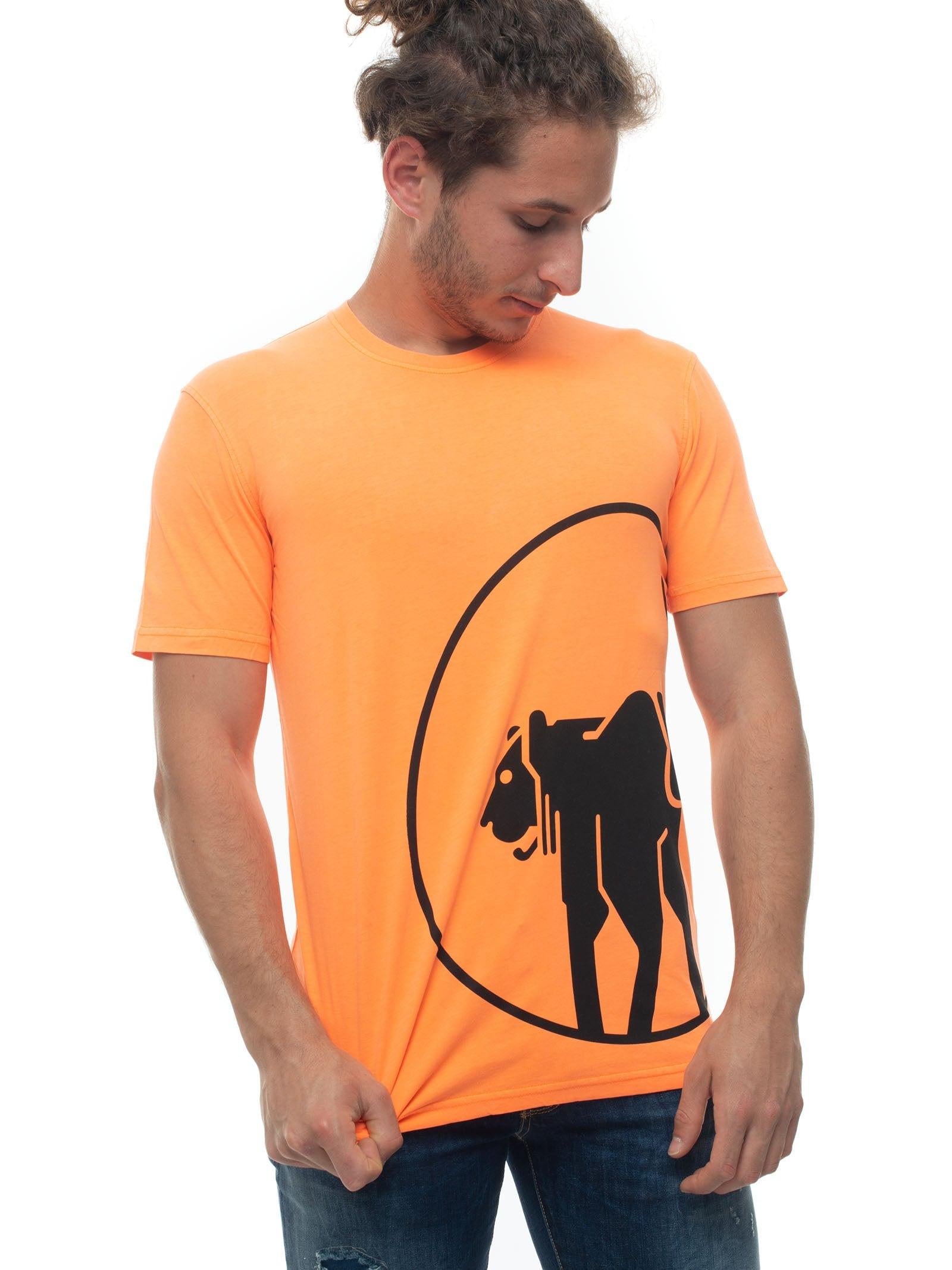 R NECK BIG LOGO T-SHIRT