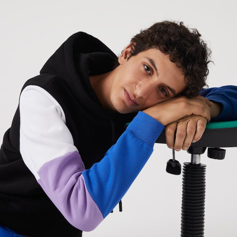 FELPA CON CAPPUCCIO LACOSTE - Azzollino