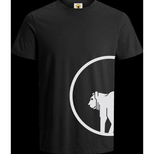 R NECK BIG LOGO T-SHIRT