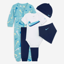 Carica l&#39;immagine nel visualizzatore di Gallery, SET BODY + TUTA INFANT SWOOSHFETTI PARADE 5-PC SET
