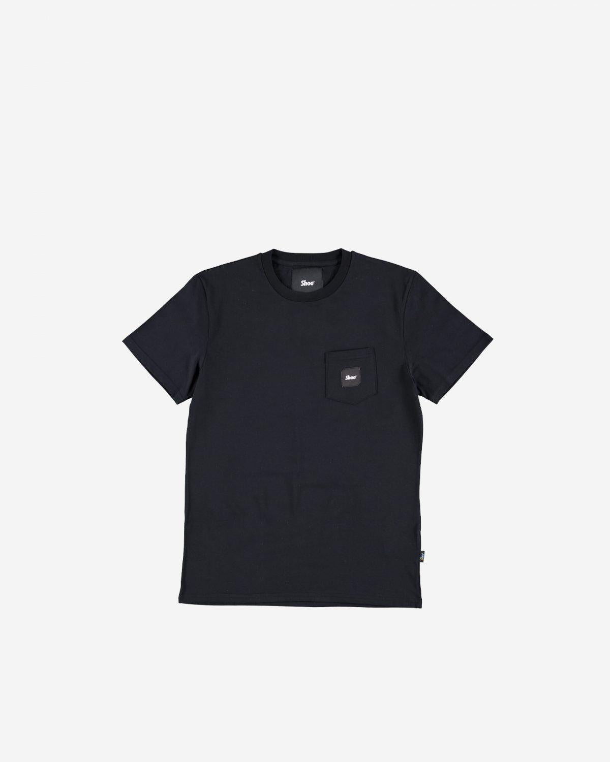 T-SHIRT M/CORTA CON TASCHINO WHITE/BIANCO