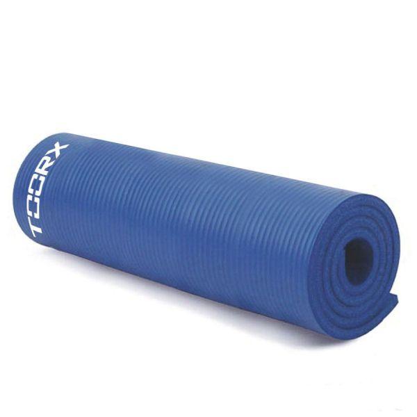 Materassino fitness con maniglia di trasporto cm. 172x61x1,2 - blu