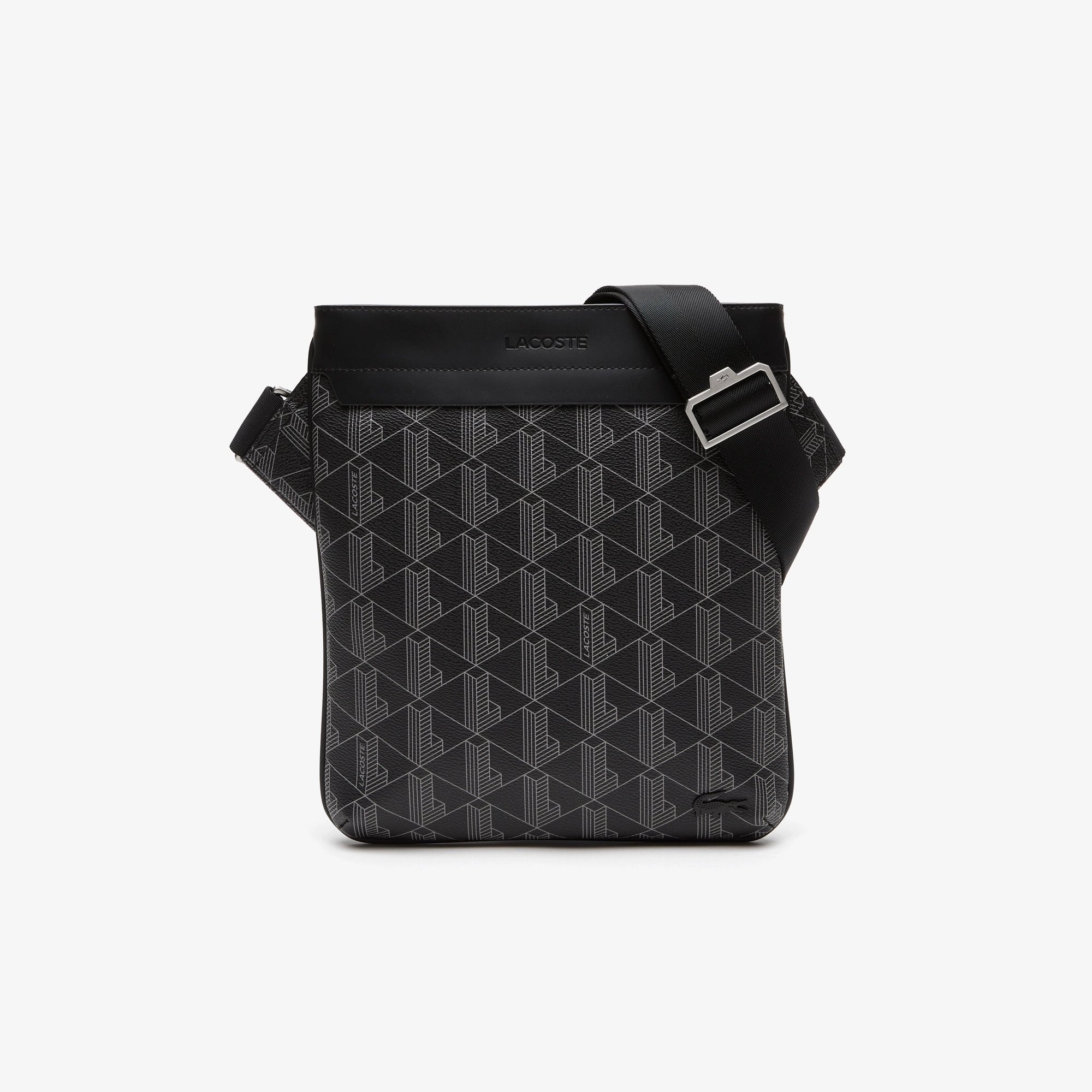 TRACOLLA IN PELLE MONOGRAM - Azzollino