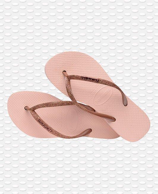 HAV. SLIM FLATFORM GLITTER BALLET ROSE