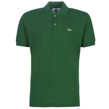 Laden Sie das Bild in den Galerie-Viewer, POLO LACOSTE MANICA CORTA SLIM FIT VERDE
