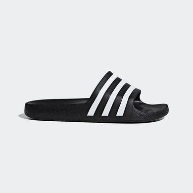 ADILETTE AQUA CBLACK/FTWWHT/CBLACK - Azzollino