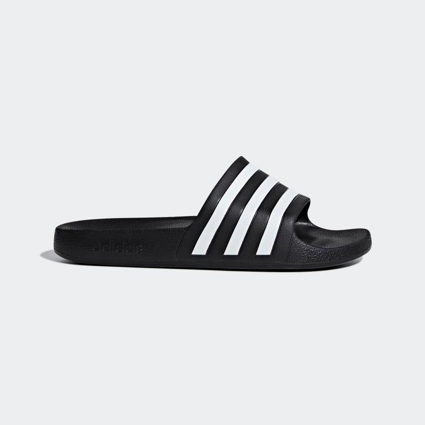 ADILETTE AQUA CBLACK/FTWWHT/CBLACK