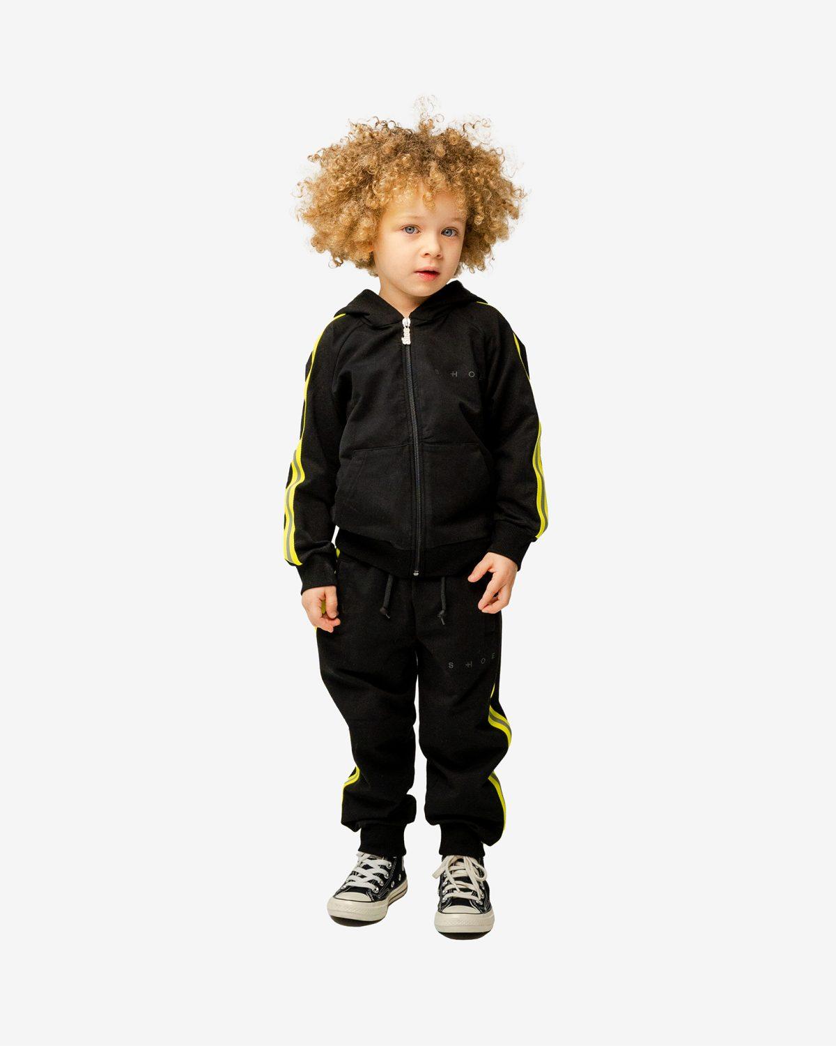 FELPA CON CAPPUCCIO E ZIP JUNIOR