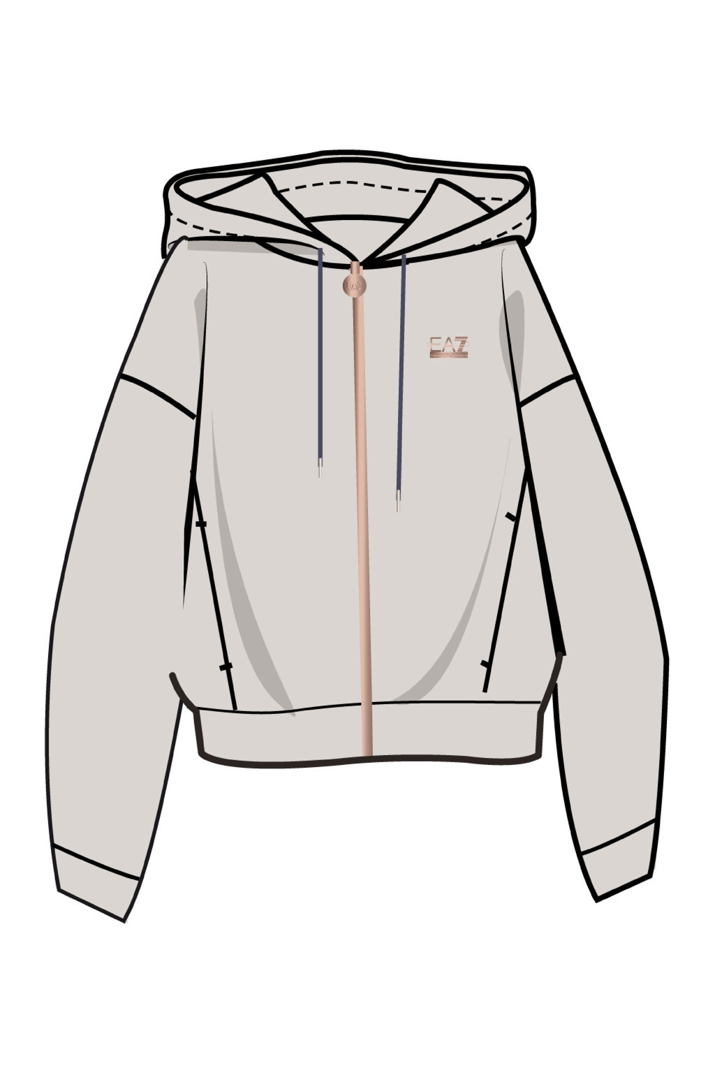 EA7 WOMEN'S SWEATSHIRT
