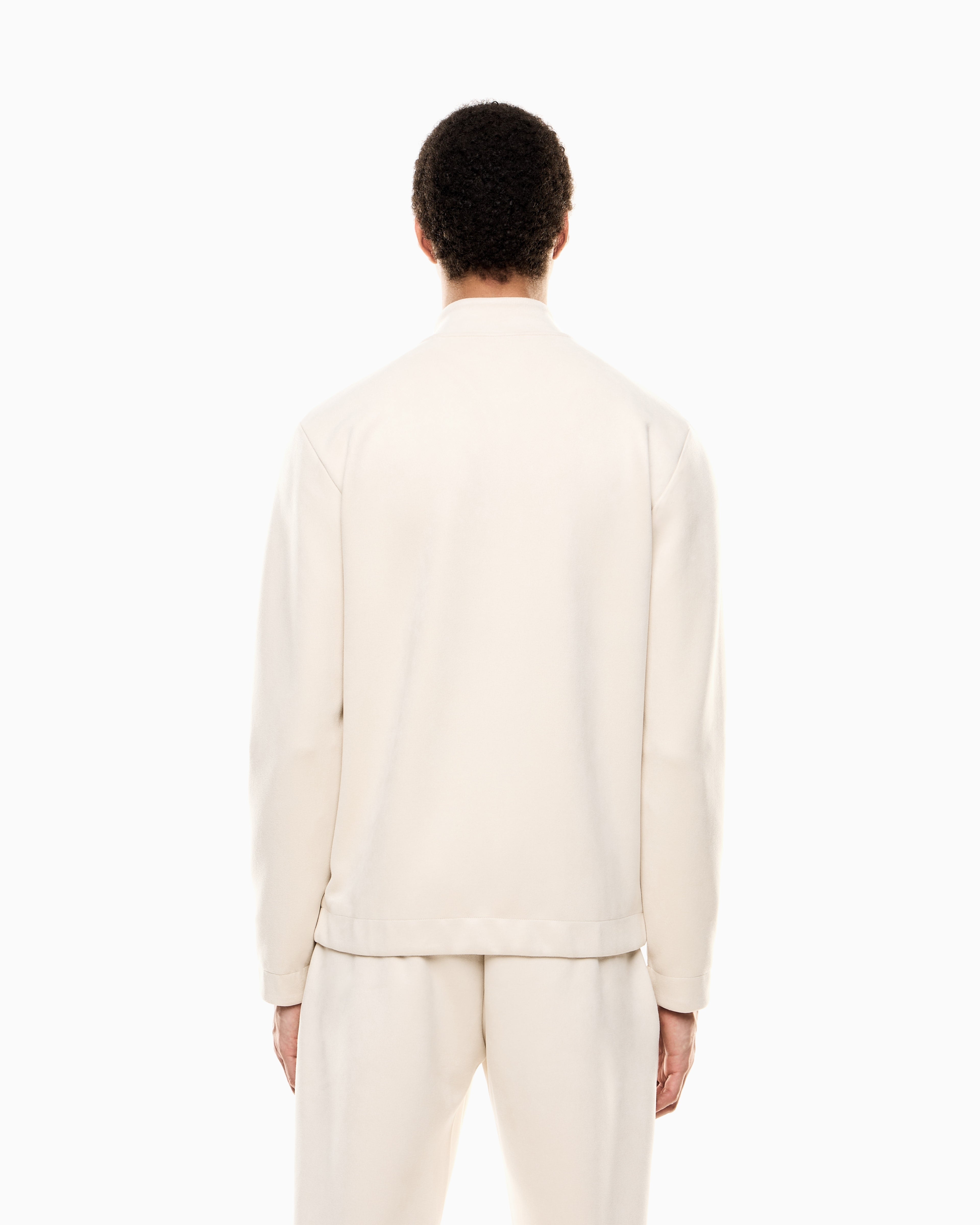 FELPA UOMO CON ZIP EA7