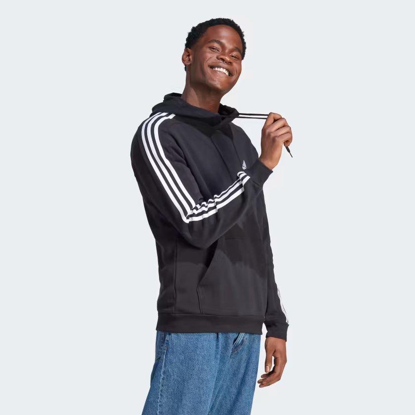 FELPA UOMO CON CAPPUCCIO ADIDAS