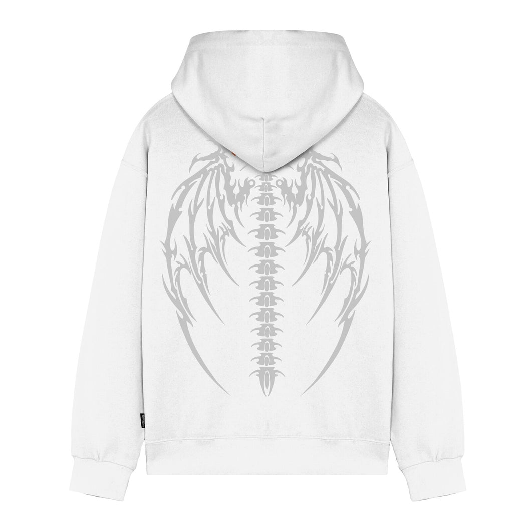 FELPA LOGO QUILL BIANCO