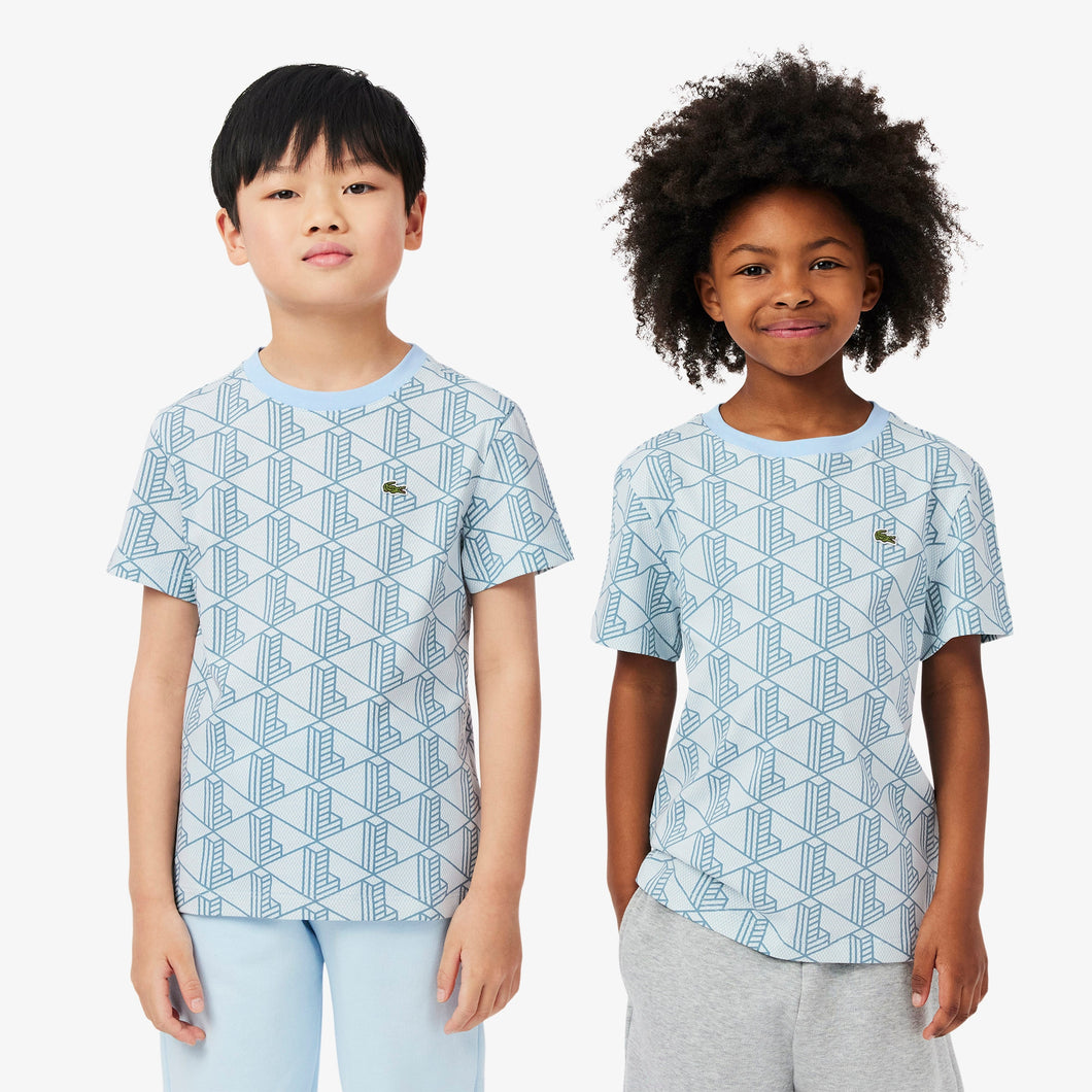 T-SHIRT MONOGRAM LACOSTE JR