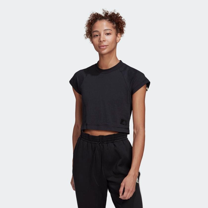 W RECCO CROPTEE T-SHIRT MEZZA MANICA