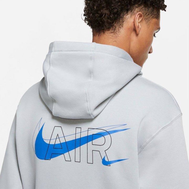air print overhead hoodie