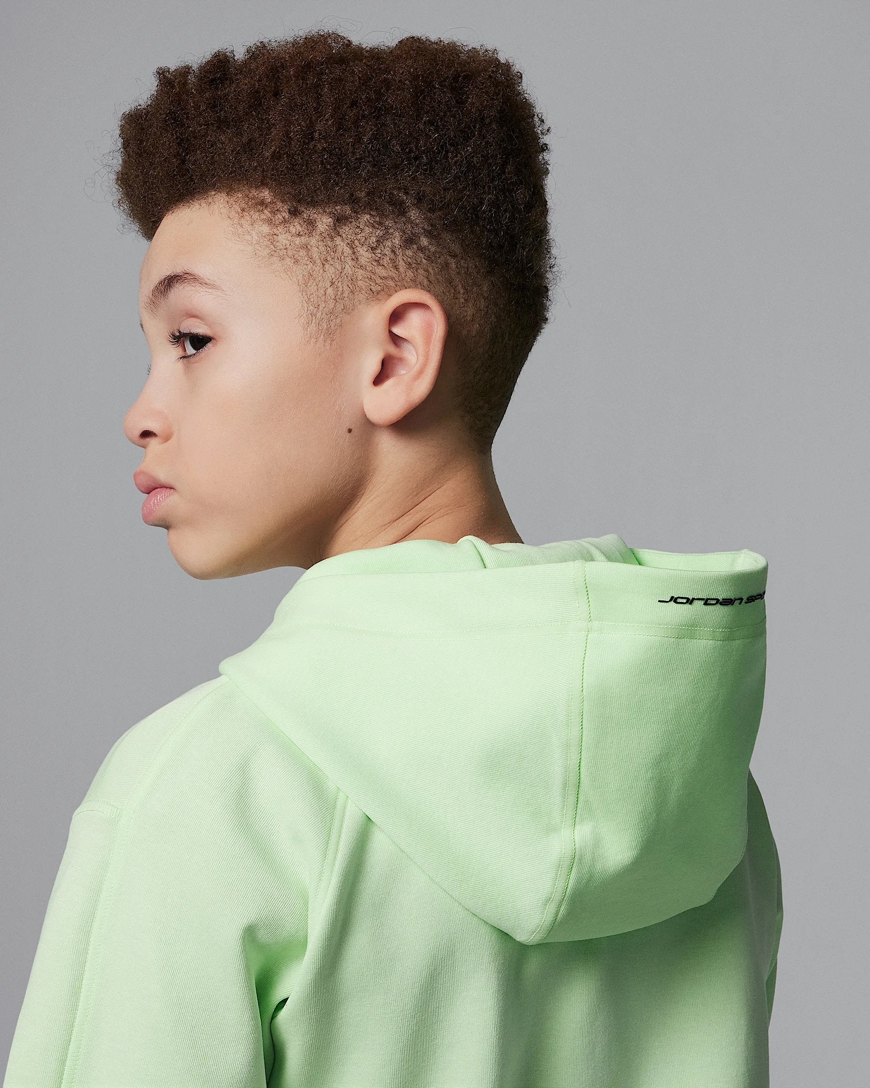 FELPA JORDAN ZIP LUNGA JUNIOR